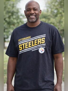 Pittsburgh Steelers T‑Shirt Black XL Men’s NFL Football Tee
